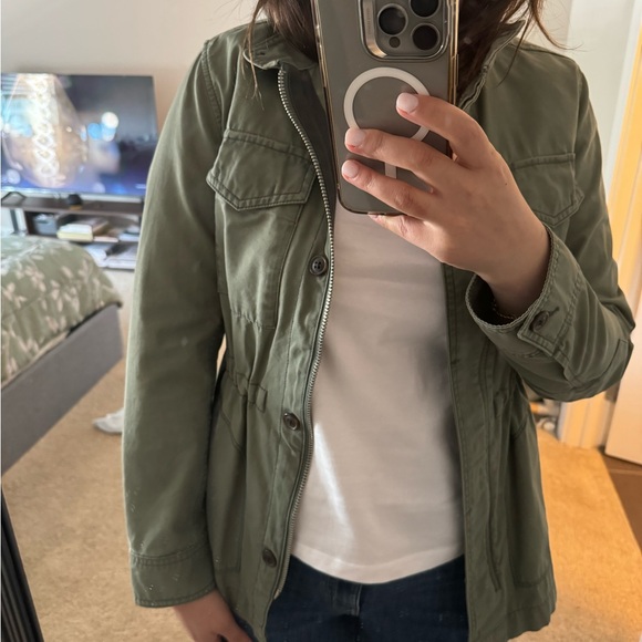 Gap Canvas Utility Jacket XS in Green - Picture 5 of 5